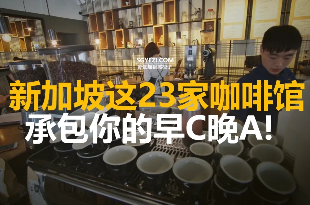 新加坡23家最佳咖啡馆：终极指南