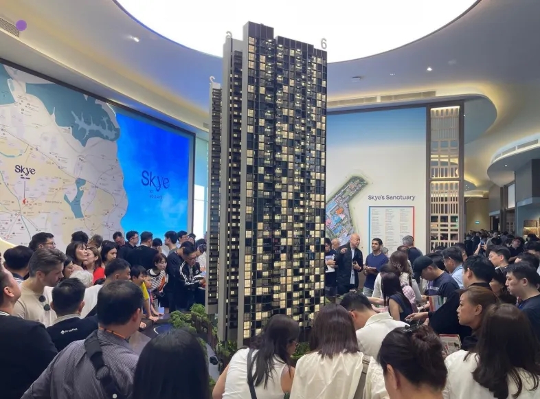 新加坡又一个日光盘！开盘当天几乎卖光！过去5年，竟有3%外国人交税买房