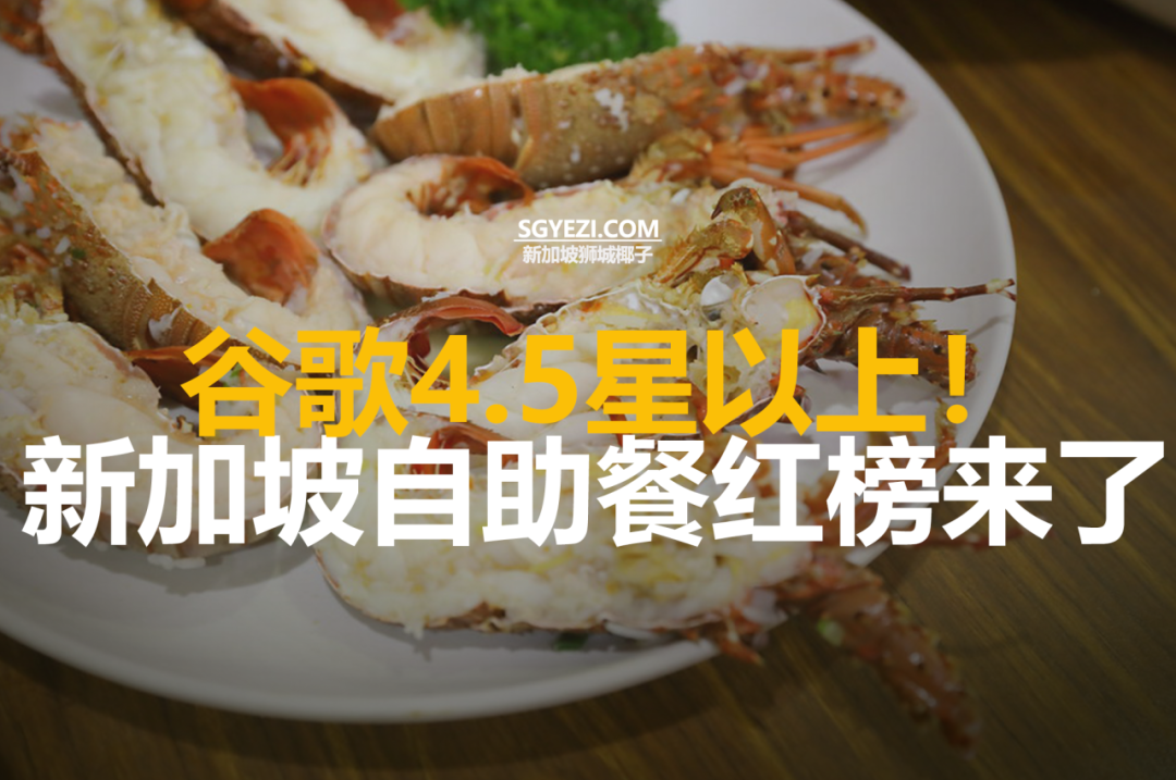 根据谷歌评分，新加坡 16 家最佳自助餐厅推荐