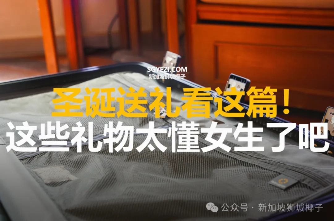 新加坡圣诞送礼看这篇！