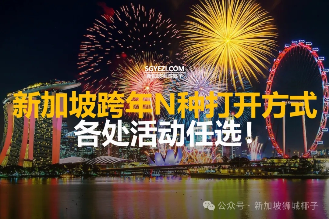 新加坡16种跨年方式