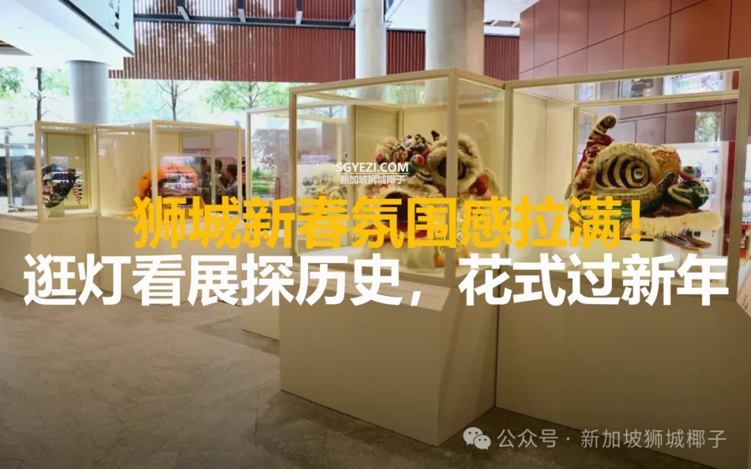 新加坡春节21个最有年味的地方：牛车水灯饰、滨海湾烟花、总统府开放......