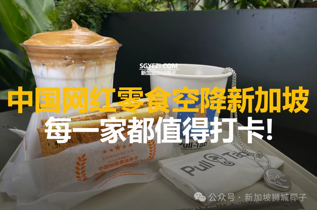 中国网红零食空降新加坡，每一家都值得打卡~