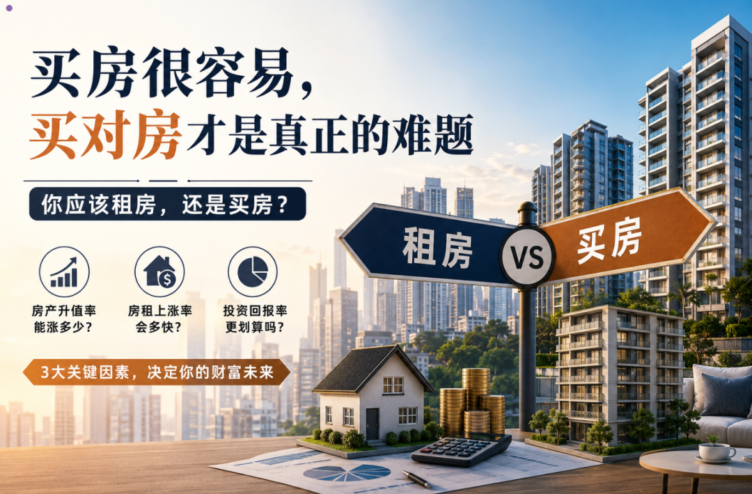 在新加坡定居，到底买房还是租房？深度分析！