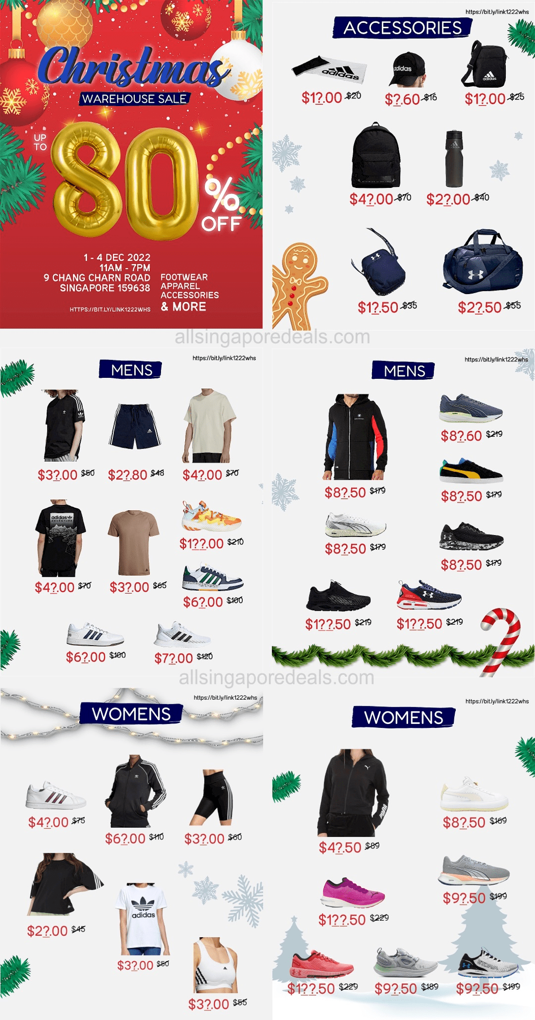 新加坡清仓打折中：小CK半价、名牌鞋2折、海鲜自助1 For 1！,活动